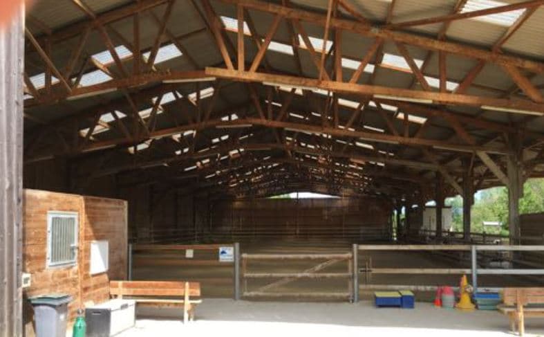 Notre manège couvert